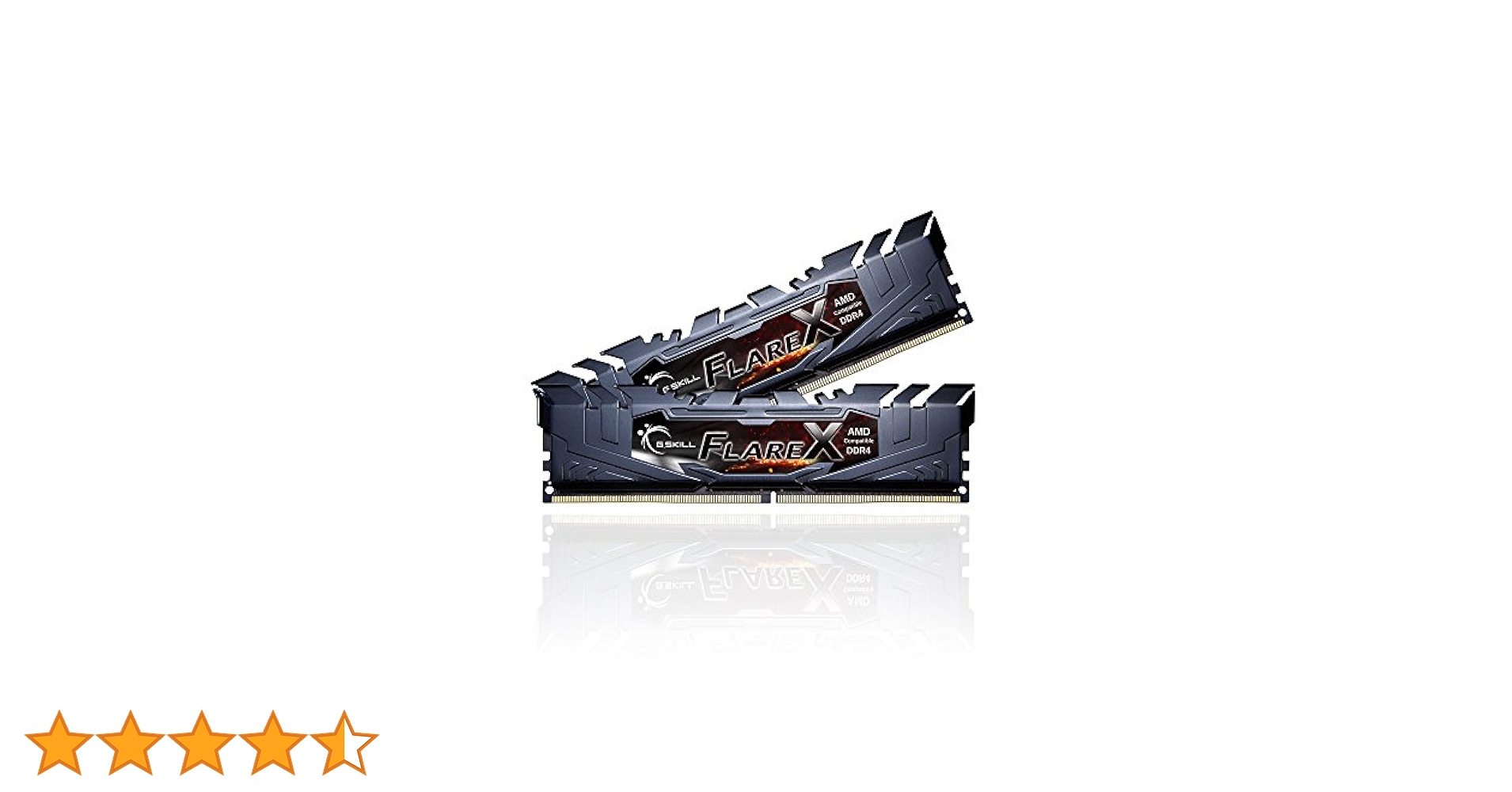 PCパーツ G.Skill FLARE X F4-3200C14D-16GFX DDR4 G.SKILL FlareX Series DDR4 RAM (XMP) 16GB (2x8GB) 3200MT/s
